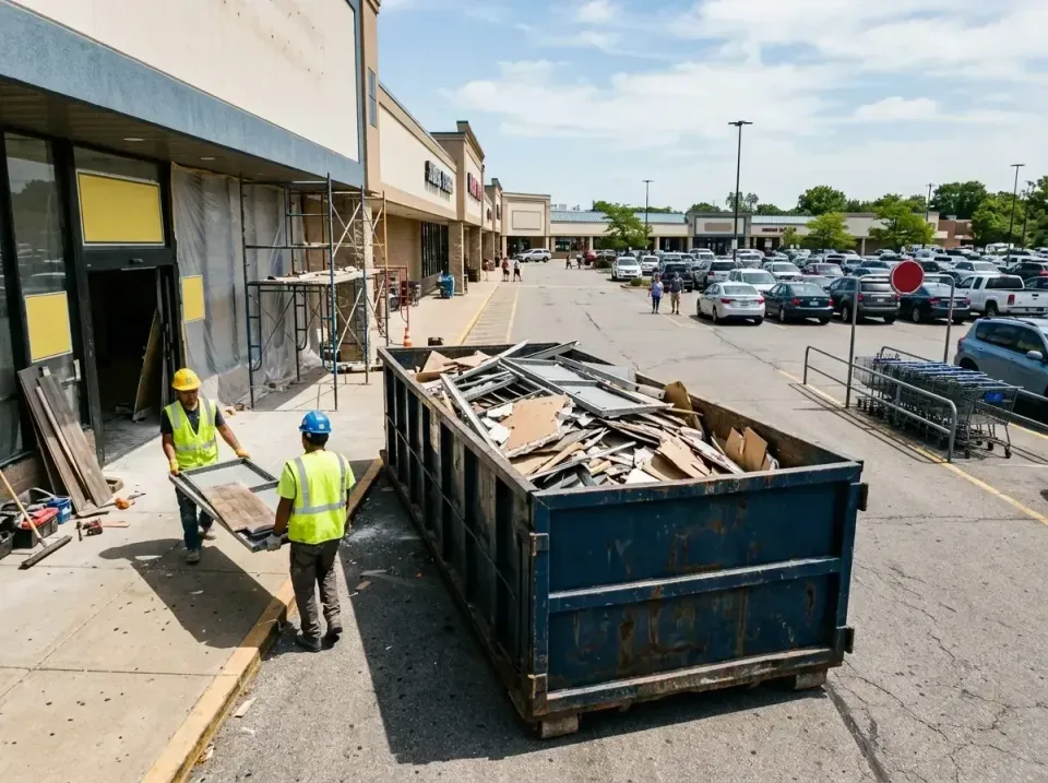 retail-store-renovation-debris-003 — frequently asked questions, Roll-off Dumpster Rentals in Highland Springs, VA